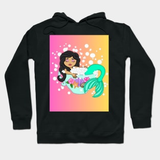 Teacup Mermaid (sunset) Hoodie